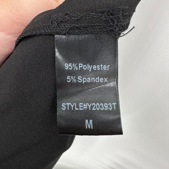 Pomander Place by Tuckernuck Black Stretch Crepe Kenzo M Swing Mini NWOT - Picture 5 of 9